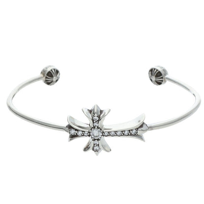 Chrome Hearts Skinny Tiny CH Diamond Bracelet Size ONE SIZE