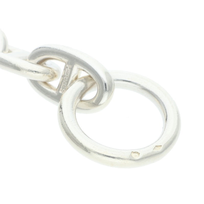 HERMES Margiela Era Chaine Silver Bracelet Size 15LINK