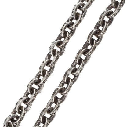 Chrome Hearts Paper Chain 925 Silver Bracelet Size 7INCH