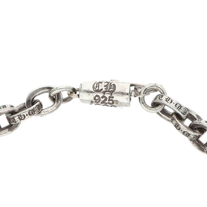 Chrome Hearts Paper Chain 925 Silver Bracelet Size 7INCH