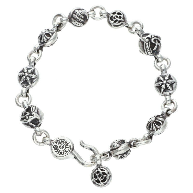 Chrome Hearts #1 Multi Ball Silver Bracelet Size ONE SIZE