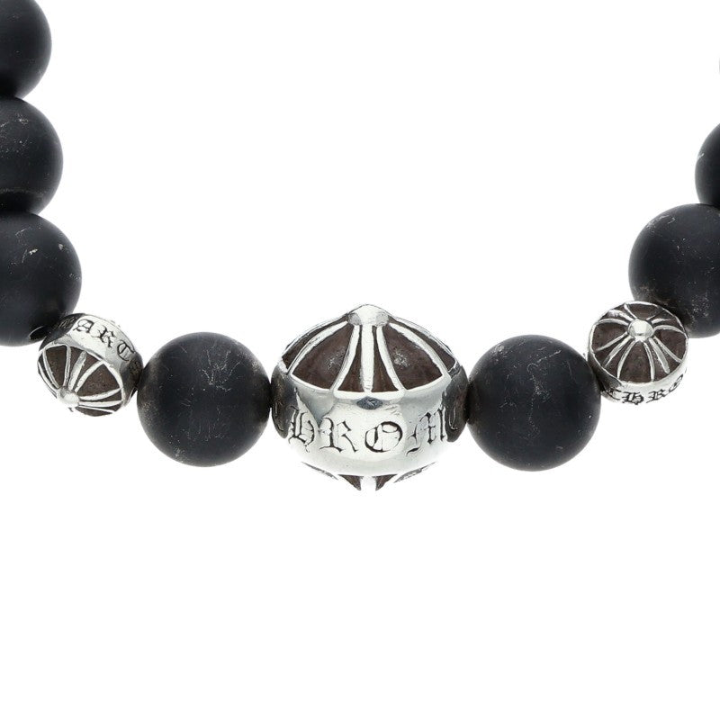 Chrome Hearts 8mm Bead Elastic Bracelet Size ONE SIZE