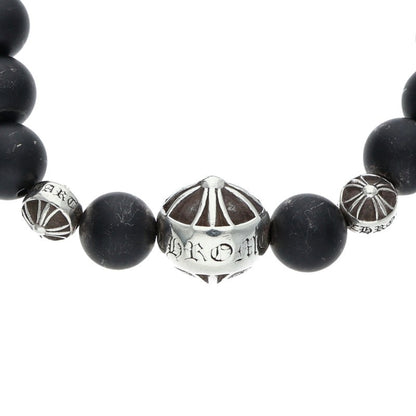 Chrome Hearts 8mm Bead Elastic Bracelet Size ONE SIZE