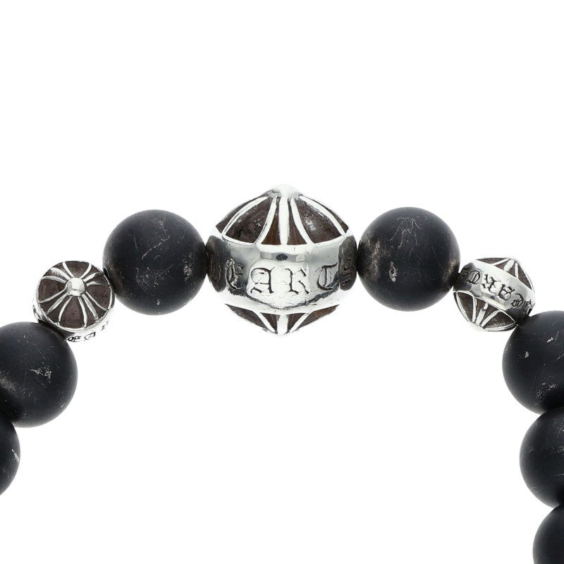 Chrome Hearts 8mm Bead Elastic Bracelet Size ONE SIZE