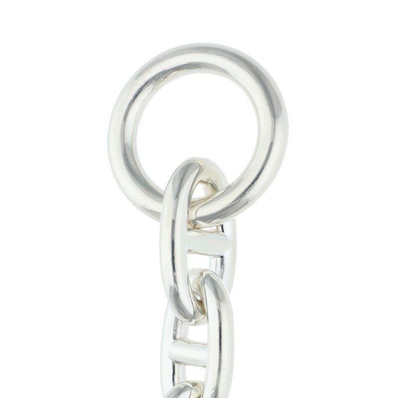 HERMES Chaine d'Ancre TGM Silver Bracelet Size 11LINK