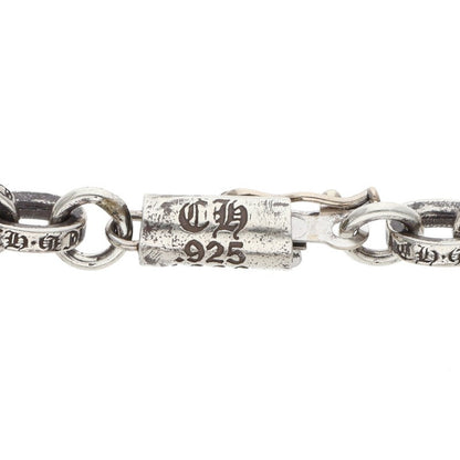 Chrome Hearts Paper Chain Silver Bracelet Size 7INCH