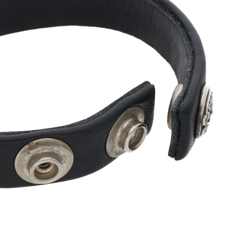 Chrome Hearts Single Spike Leather Bracelet Size ONE SIZE