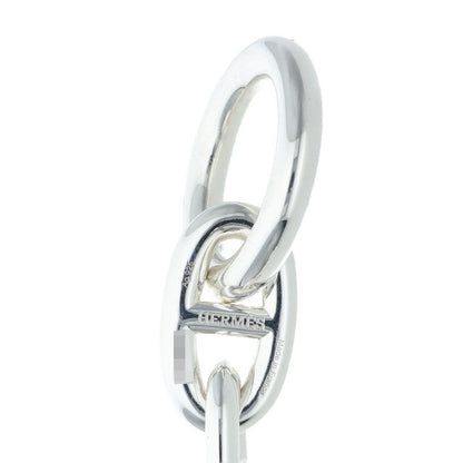HERMES Chaine d'Ancre TGM Silver Bracelet Size 11LINK