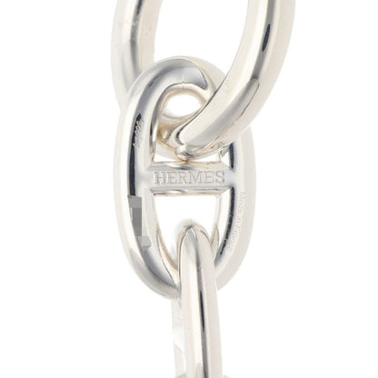 HERMES Chaine d'Ancre TGM Silver Bracelet Size 11LINK