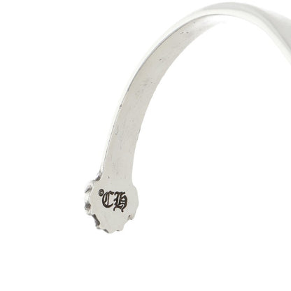 Chrome Hearts Flat CH Silver Bangle Bracelet Size ONE SIZE
