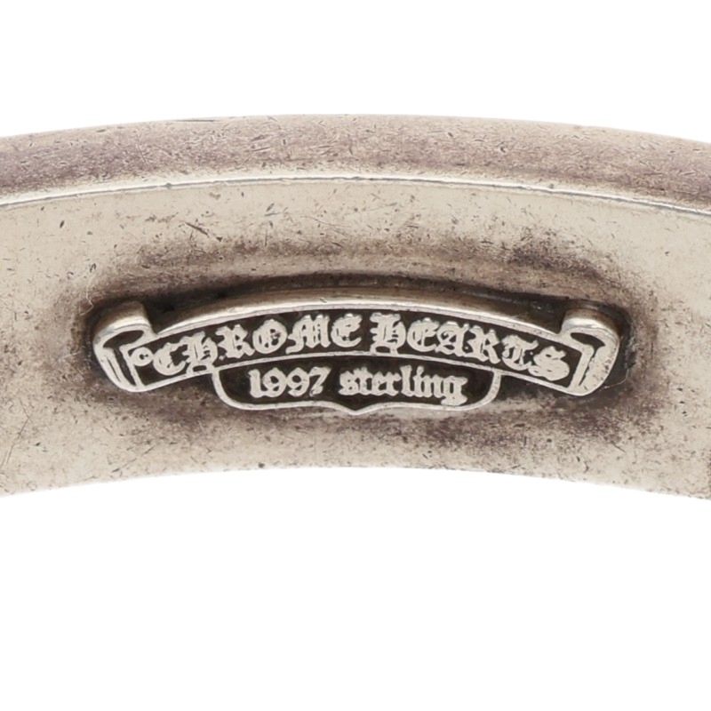 Chrome Hearts Floral ID Classic Diamond Bracelet Size 13LINK