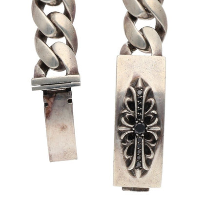Chrome Hearts Floral ID Classic Diamond Bracelet Size 13LINK