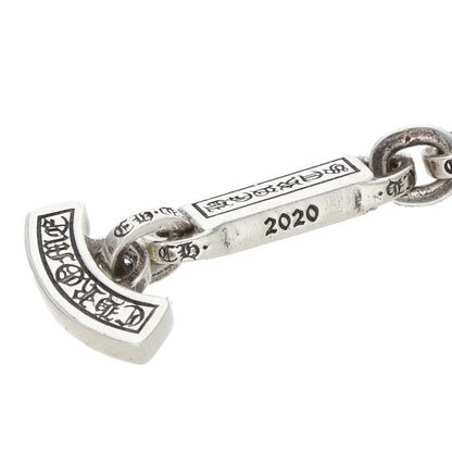 Chrome Hearts Silver PAPER E CHAIN Bracelet Size 10INCH