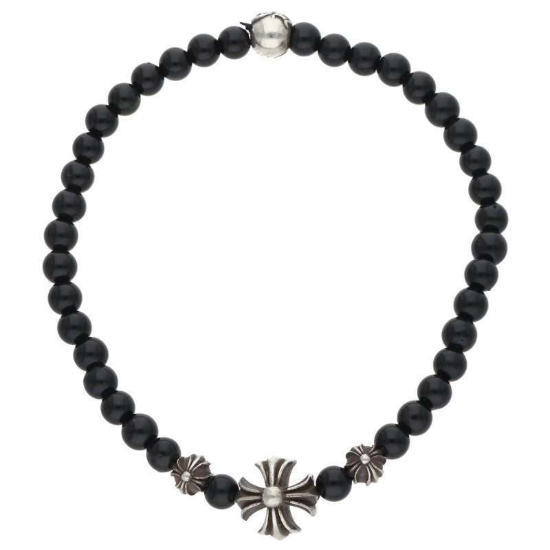 Chrome Hearts Black Tourmaline Bead Bracelet Size ONE SIZE