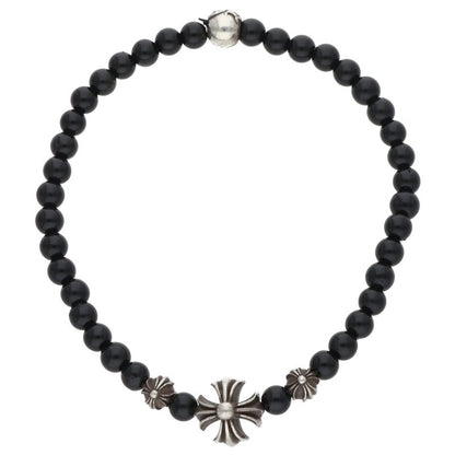Chrome Hearts Black Tourmaline Bead Bracelet Size ONE SIZE