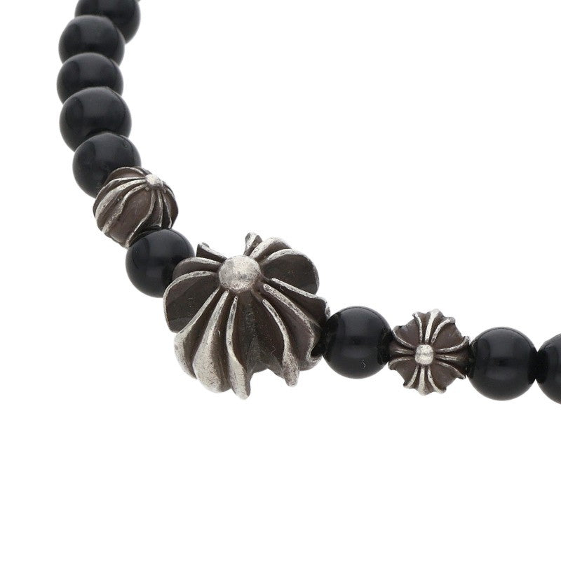 Chrome Hearts Black Tourmaline Bead Bracelet Size ONE SIZE