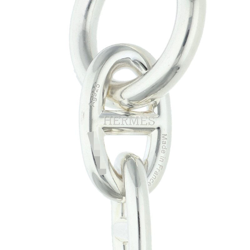 HERMES Silver Chaine d'Ancre TGM Bracelet Size 11LINK