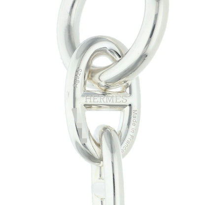 HERMES Silver Chaine d'Ancre TGM Bracelet Size 11LINK