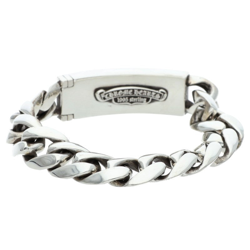 Chrome Hearts ID Floral Heart Link Bracelet Size 13LINK