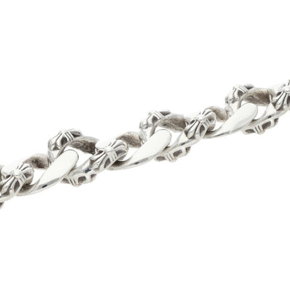 Chrome Hearts ID Dagger Fancy Silver Bracelet Size 13LINK