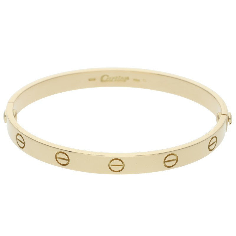 Cartier K18YG LOVE BRACELET (Old Model) Size 18