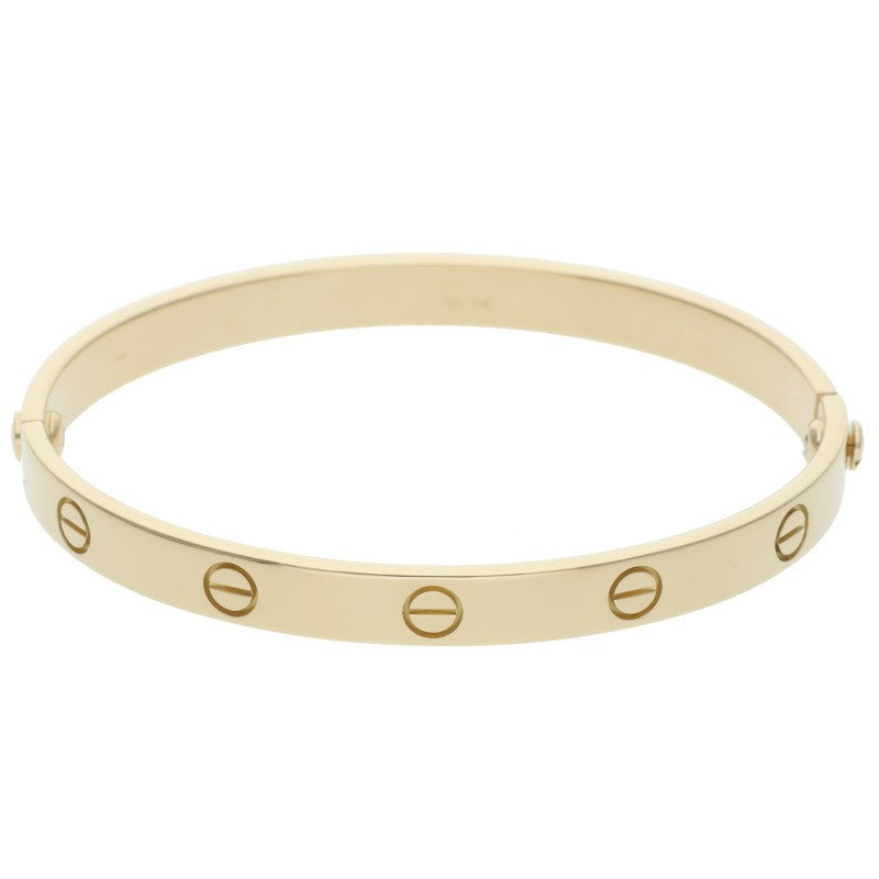 Cartier K18YG LOVE BRACELET (Old Model) Size 18
