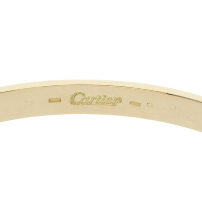 Cartier K18YG LOVE BRACELET (Old Model) Size 18