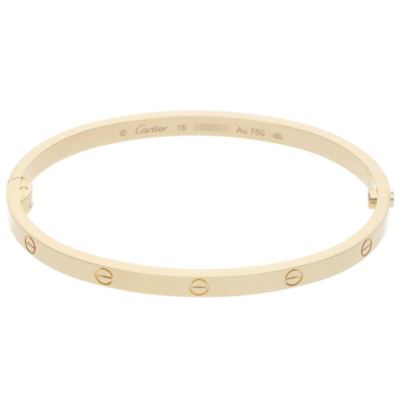 Cartier 18KYG Small Love Bracelet Size 16