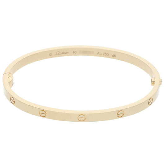 Cartier 18KYG Small Love Bracelet Size 16