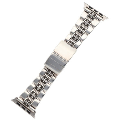 Chrome Hearts FLAT APL CH PLS Silver Bracelet Size 44MM