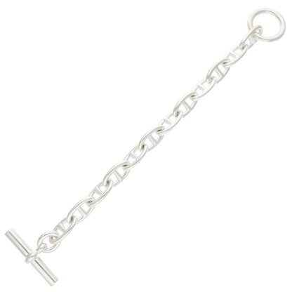 HERMES Silver Chaine d'Ancre GM Bracelet Size 12LINK