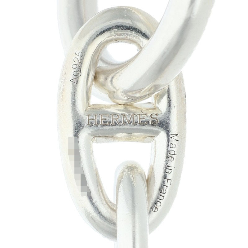 HERMES Silver Chaine d'Ancre GM Bracelet Size 12LINK