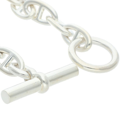 HERMES Silver Chaine d'Ancre GM Bracelet Size 12LINK