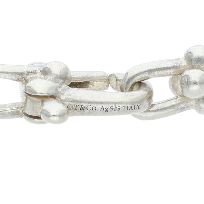 TIFFANY&Co. Silver HardWear Micro Link Bracelet Size L