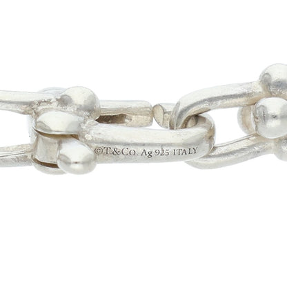 TIFFANY&Co. Silver HardWear Micro Link Bracelet Size L