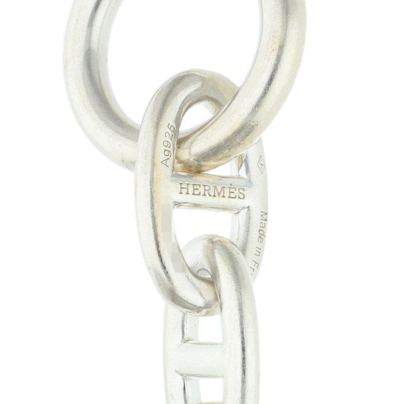 HERMES Silver Chaine d'Ancre TGM Bracelet Size 13LINK