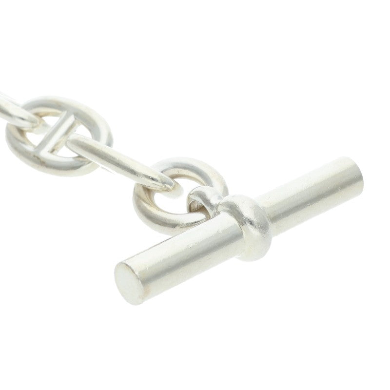HERMES Silver Chaine d'Ancre TGM Bracelet Size 13LINK