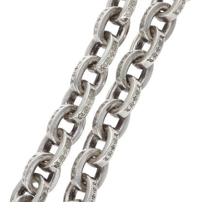 Chrome Hearts Silver LARGE PAPER CHN Bracelet Size 7INCH