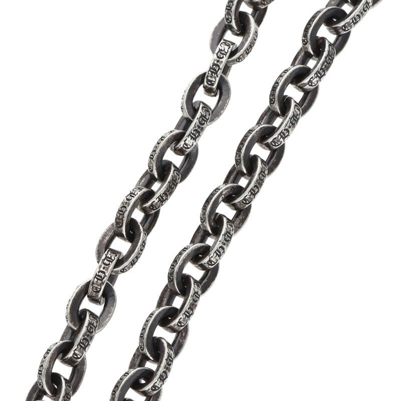 Chrome Hearts Silver PAPER CHAIN Bracelet Size 7INCH