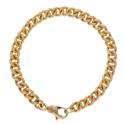 Chrome Hearts 22K XTRA FNCY MINI Bracelet Yellow Size 8INCH