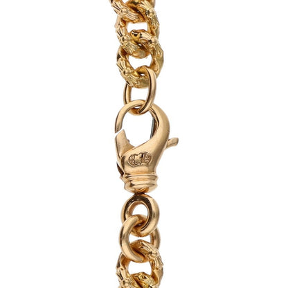 Chrome Hearts 22K XTRA FNCY MINI Bracelet Yellow Size 8INCH
