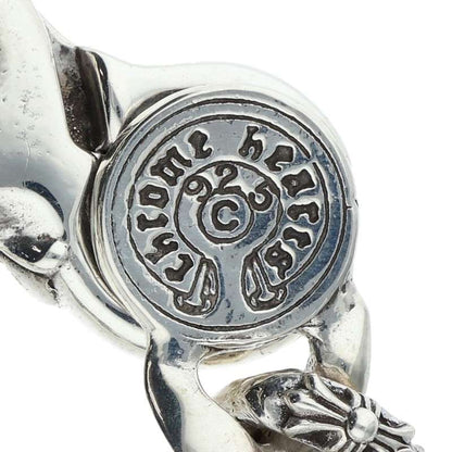 Chrome Hearts Silver Old FNCY CHN LNK Bracelet Size 15LINK