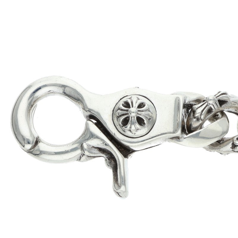 Chrome Hearts Silver Old FNCY CHN LNK Bracelet Size 15LINK