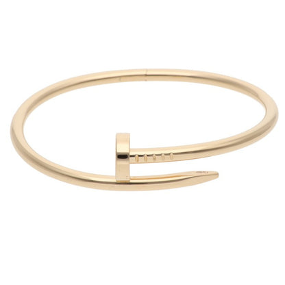 Cartier K18YG New JUSTE UN CLOU Bracelet Size 17