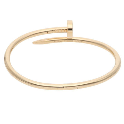 Cartier K18YG New JUSTE UN CLOU Bracelet Size 17