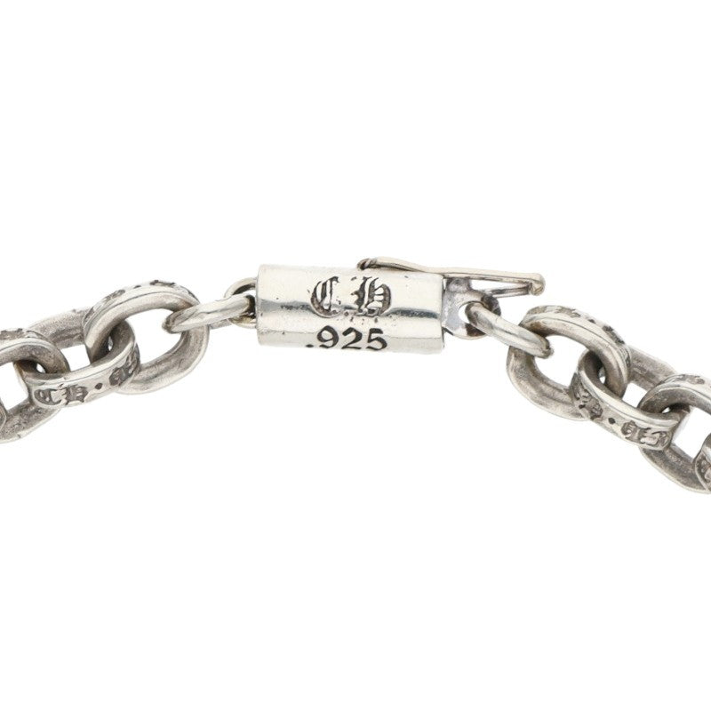 Chrome Hearts Paper Chain Silver Bracelet Size 8INCH