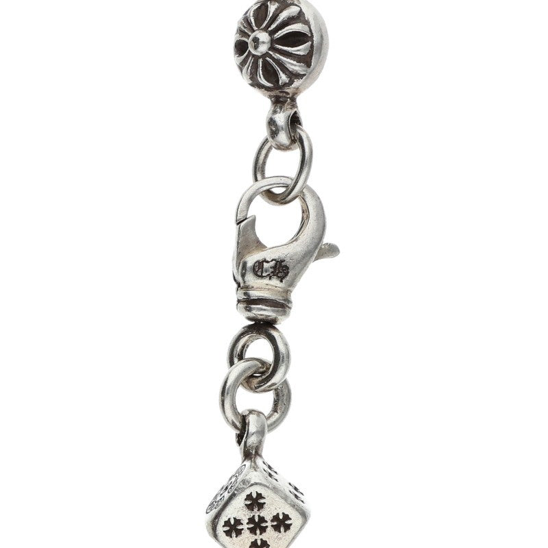 Chrome Hearts DICE NO1 CRSBL Silver Bracelet Size 10LINK