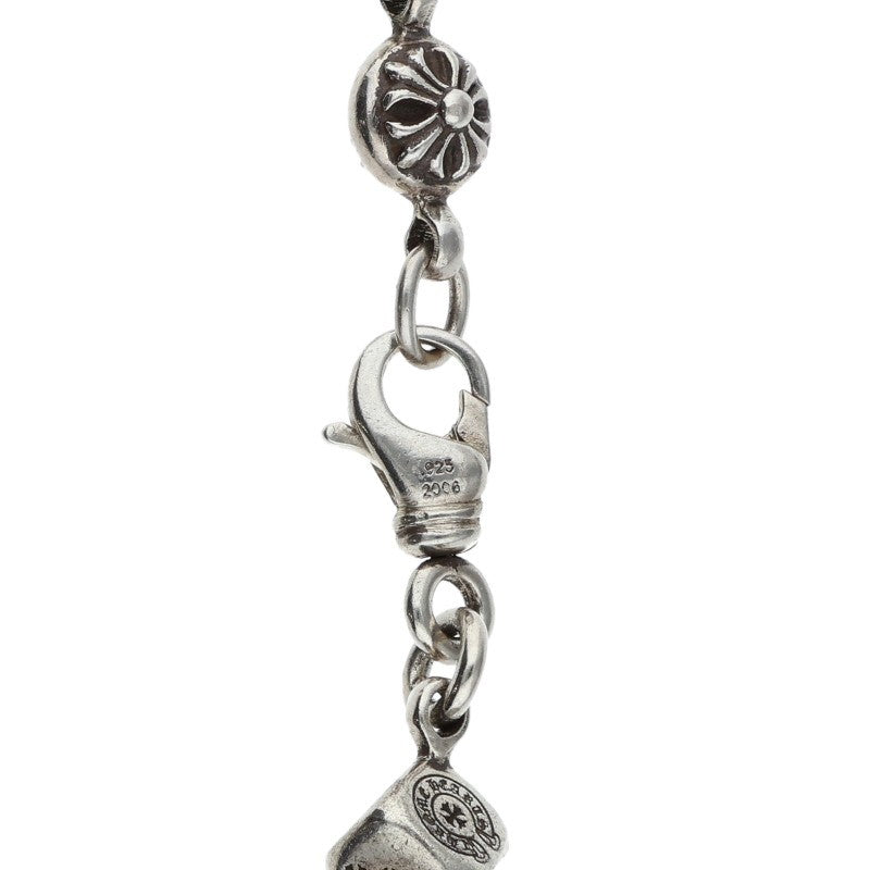 Chrome Hearts DICE NO1 CRSBL Silver Bracelet Size 10LINK