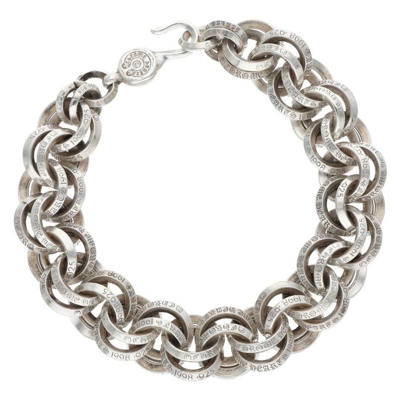 Chrome Hearts Double B Ring Silver Bracelet Size ONE SIZE