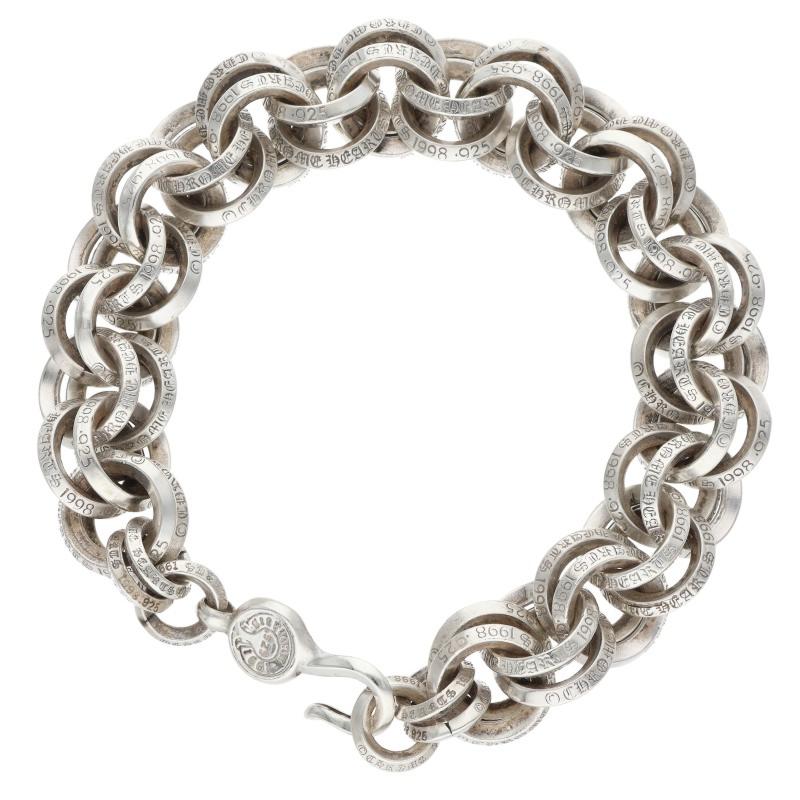 Chrome Hearts Double B Ring Silver Bracelet Size ONE SIZE